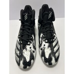 Adidas Freak X Carbon Mid Football Cleats B37335 Black/White Camo